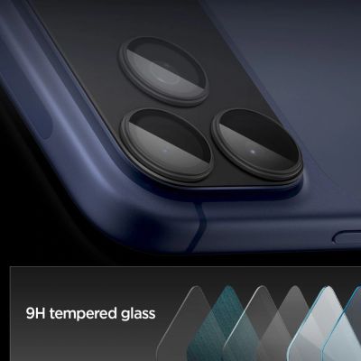 8. Szkło na obiektyw Spigen Optik Pro XL na iPhone 17 Pro - czarne