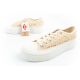 17. Lee Cooper buty sportowe damskie trampki koronkowe ażurowe platforma