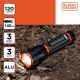 6. LATARKA TAKTYCZNA ALUMINIOWA 3W 120LUMENÓW BLACK + DECKER