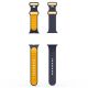 6. Pasek Spigen Nano Pop na Apple Watch 40 / 41 / 42 mm - granatowo-pomarańczowy