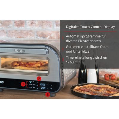 7. Urządzenie do wypieku pizzy Unold 68816 1700W Srebrny