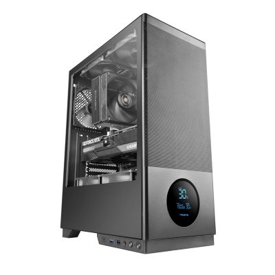 2. TACENS 2SAGITTA20 3x 120mm FAN LCD- obudowa