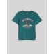 8. T-shirt regular z nadrukiem dziewczęcy 4F 4FJKAW26TTSHF4428-46S