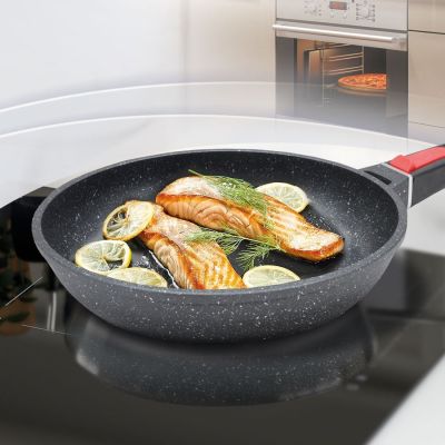 2. Patelnia ze zdejmowaną rączką Granit 28 cm MR-4928 MAESTRO