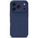 3. Etui Tech-Protect Silicone MagSafe na iPhone 17 Pro Max - granatowe