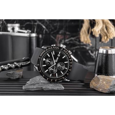 5. Zegarek Męski Skmei 9253PSIBK + BOX