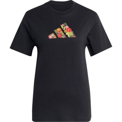 2. Koszulka damska adidas Floral Regular Graphic czarna KT2766