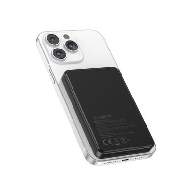 6. GEMBIRD POWERBANK Z ŁADOWANIEM BEPRZEWODOWYM 15W 5000MAH, CZARNY