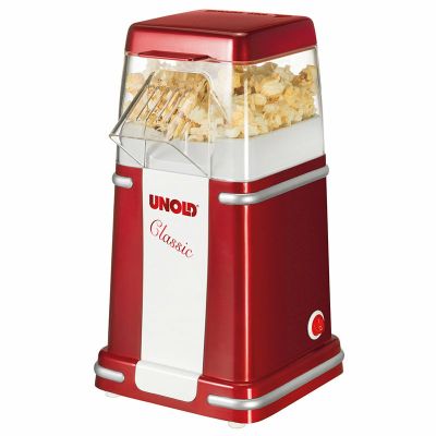 2. Unold Classic urządzenie do robienia popcornu Czerwony, Srebrny, Biały 900 W