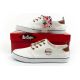 10. Lee Cooper buty sportowe męskie trampki modne białe wygodne