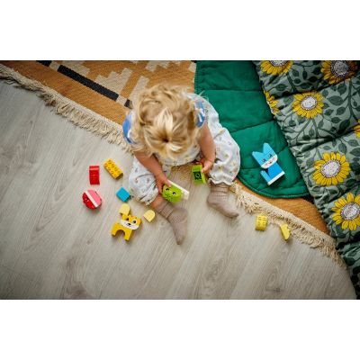 12. LEGO DUPLO MY FIRST 3w1 10477 Kreatywne urocze zwierzaki 3w1