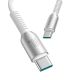 2. Kabel Joyroom S-A51 Cutting-Edge Series 60W USB-C - USB-C 1,2m - jasnoszary