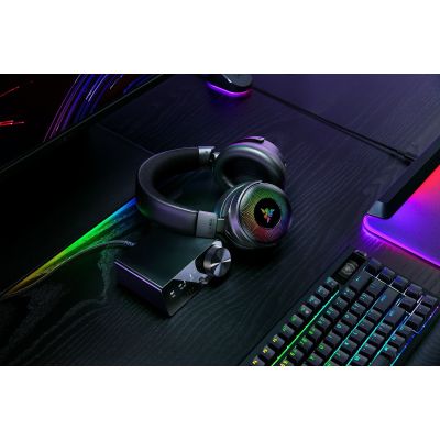 16. Zestaw słuchawkowy Razer Kraken V4 Pro Bluetooth Over-ear Microphone Bezprzewodowy Czarny