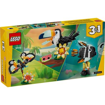 2. LEGO Creator 3w1 31173 - Dzikie zwierzęta: Tropikalny tukan