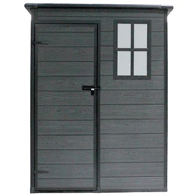 2. DOMEK OGRODOWY NARZĘDZIOWY PVC 152x91x192,5CM