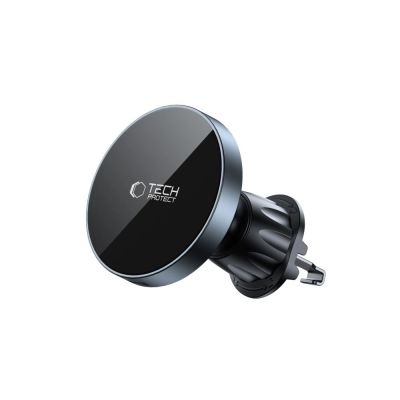 5. Uchwyt Samochodowy Tech-Protect mm15W-V5 Magnetic MagSafe na kokpit / szybę / kratkę nawiewu - czarny