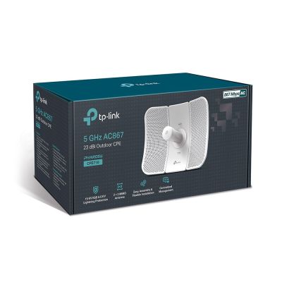 3. TP-Link CPE710 punkt dostępowy WLAN 867 Mbit/s Biały Obsługa PoE