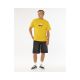 4. Koszulka męska RIP CURL Inner Visions Rotten Sun Tee żółta