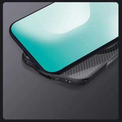 11. Etui Nillkin CamShield Pro kompatybilne z MagSafe na iPhone 17 Air - przezroczyste czarne