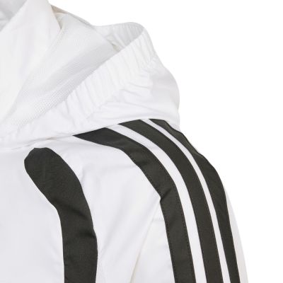 4. Kurtka dla dzieci adidas Tiro 26 League Windbreaker biała JY9722