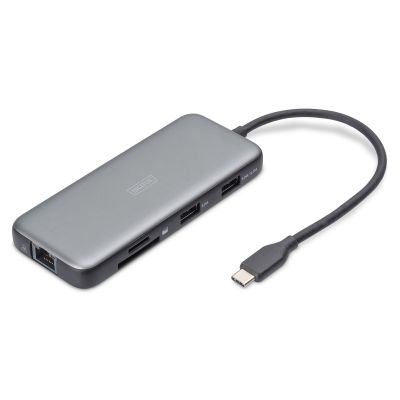 15. Digitus Stacja dokująca USB-C, 7-portowa