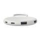 6. Lenovo Slim USB-C 3.2 Hub USB 3.2 Gen 2 (3.1 Gen 2) Type-C 10000 Mbit/s Szary