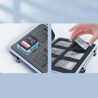 8. Etui na karty pamięci Black 2.5" SSD, 2.5" HDD, M.2 SSD, SD Card, Micro SD Card, CompactFlash Card, Card Readers