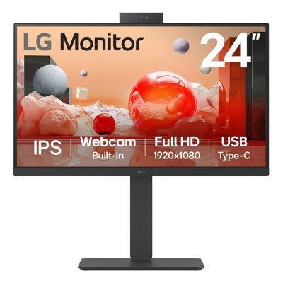 2. Monitor LG 24" 24BA850-B Full HD HDMI DP DaisyChain IPS 16:9