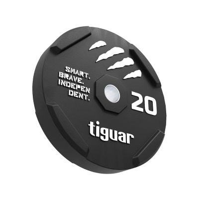 2. tiguar bumper gumowy czarny 20 kg