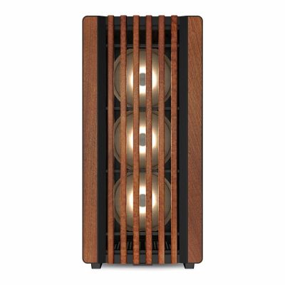10. Sharkoon REBEL C70G RGB Full Tower Czarny, Drewno