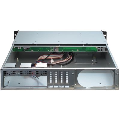 8. Inter-Tech IPC 2U-2404S Rack Czarny, Srebrny
