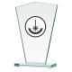 2. Trofeum szklane grawerowane