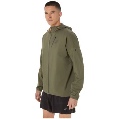 2. Asics FujiTrail Elite Waterproof Jacket 2011D265-301 Zielone L