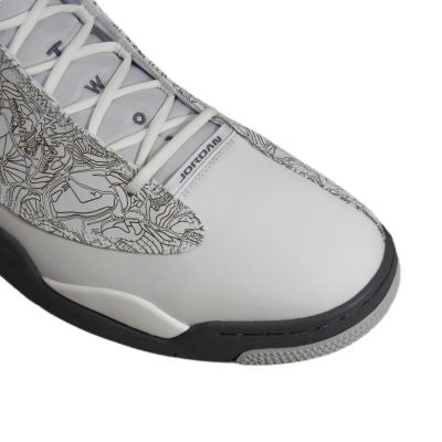 5. Buty sportowe męskie Air Jordan Dub Zero białe - 311046-107