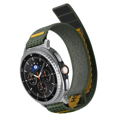 12. Pasek Spigen Athlex Air na Samsung Galaxy Watch 40 / 44 / 46 mm - zielony