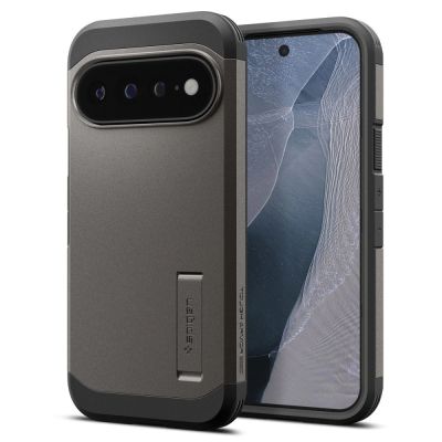 3. Etui Spigen Tough Armor Mag MagSafe na Google Pixel 11 Pro XL - ciemnoszare