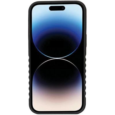 4. Etui Audi Synthetic Leather z MagSafe na iPhone 14 Pro - czerwone