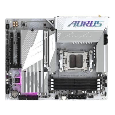 2. GIGABYTE B650E AORUS ELITE X AX ICE AMD B650 Gniazdo AM5 ATX