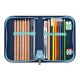 4. Herlitz SoftLight Plus Greenline Blue Ice zestaw do plecaka szkolnego Dziewczyna Poliester Niebieski, Granatowy (marynarski)