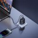 10. Ładowarka GaN Baseus Cube Pro 65W 2x USB-C USB-A - czarna