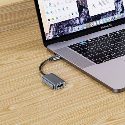 3. Adapter Tech-Protect UltraBoost USB-C (męski) / HDMI (żeński) 4K 60Hz - czarny