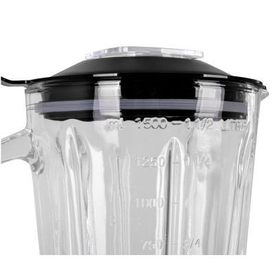 5. ELDOM BLENDER KIELICHOWY BK6 NOXAR 100W CZARNY 22000 OBR/NIN KIELICH 1,8 L ZE SZKŁA HARTOWANEGO DWA POZIOMY RĘDKOŚCI + PULSE
