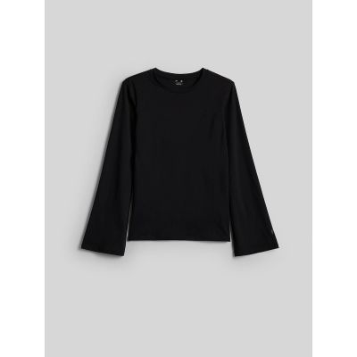 7. Longsleeve slim damski 4F 4FRAW26TLONF0719-20S