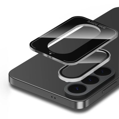 3. Szkło hartowane na aparat Tech-Protect Camring Fit+ na Samsung Galaxy S26 FE