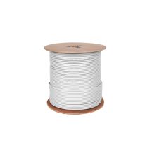 Kabel koncentryczny F690BV A biały szpula 305m