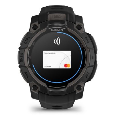 36. Zegarek sportowy Garmin Instinct 3 AMOLED 45mm Czarny