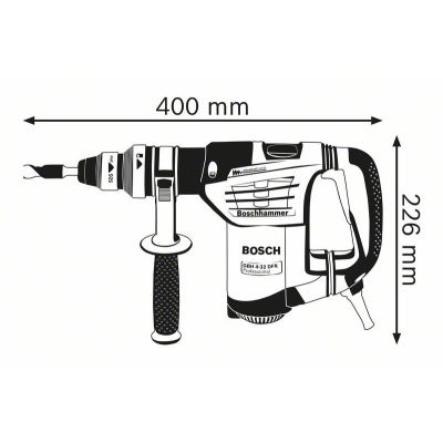 2. Bosch 0 611 332 101 młot udarowo-obrotowy 900 W 800 RPM