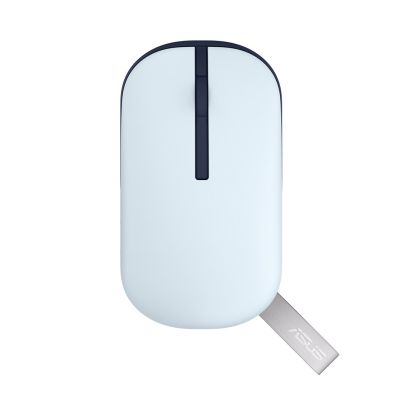15. Mysz bezprzewodowa ASUS Marshmallow MD100 Granatowa