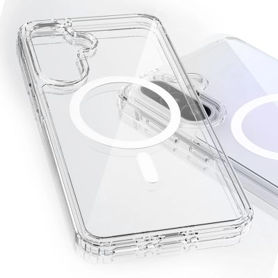 4. Etui 3mk Armor MagCase na Samsung Galaxy A36 - przezroczyste