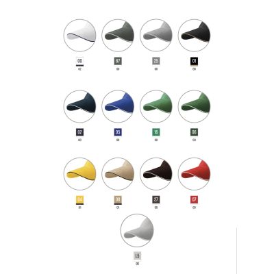 4. Czapka unisex Sandwich 6P (jasny siwoszary)